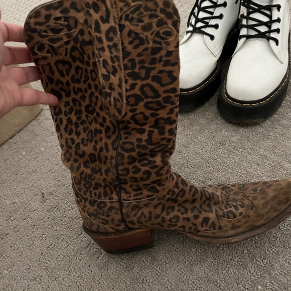 Lucchese Cheetah Print  Boots - Picture 5 of 12